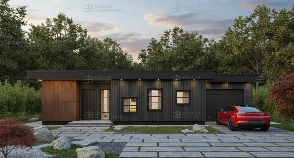 Проект Двухэтажный дом 15 на 13, 184 м2